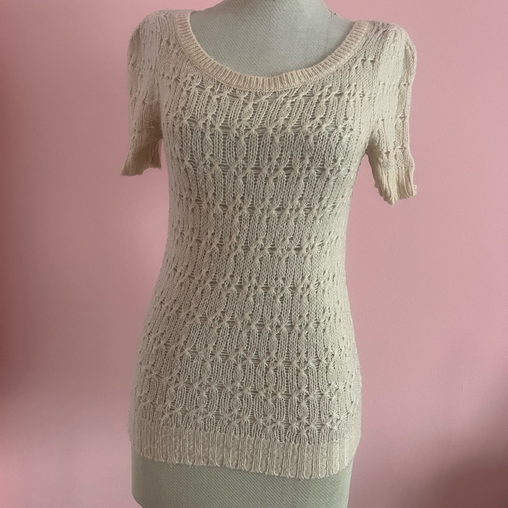 American Eagle short sleeved sweater